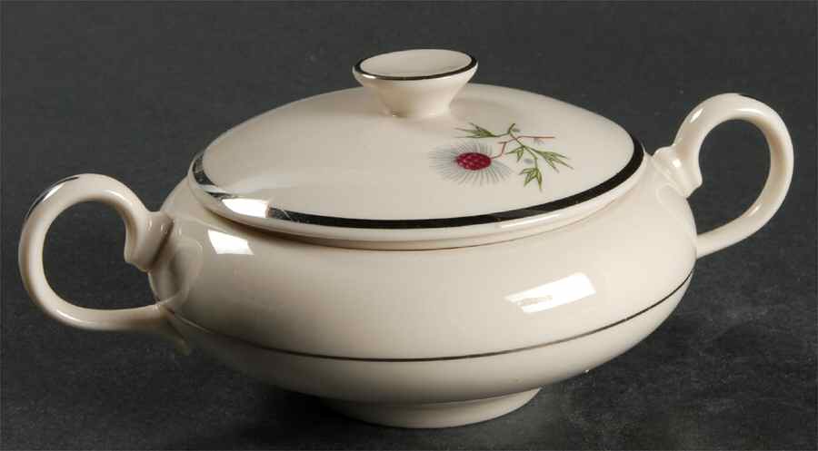 Larchwood Sugar Bowl & Lid by Fine Arts-1