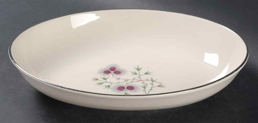Larchwood 10" Oval Vegetable Bowl by Fine Arts-1
