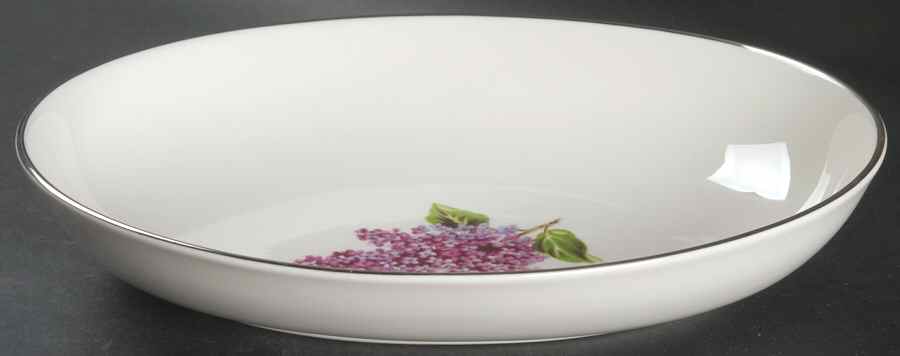 Lilac 10" Oval Vegetable Bowl by Fine Arts-1