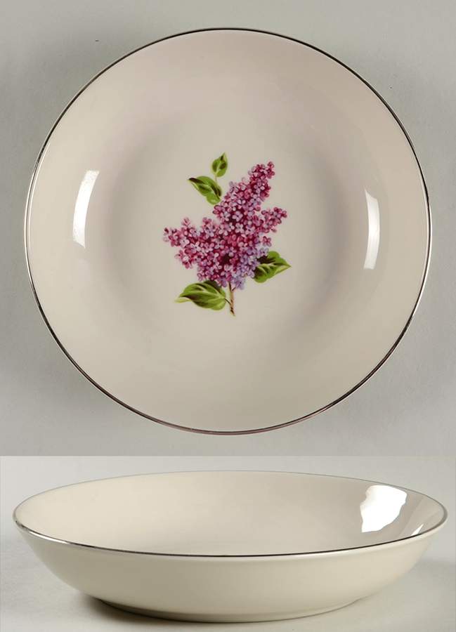 Lilac Coupe Soup Bowl by Fine Arts-1