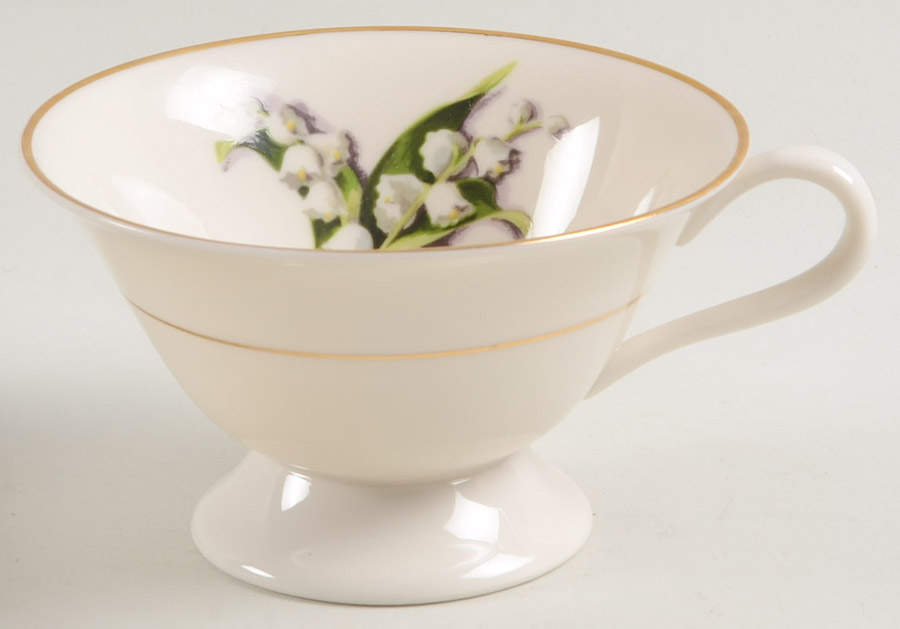 Lily of The Valley Footed Cup by Fine Arts-1