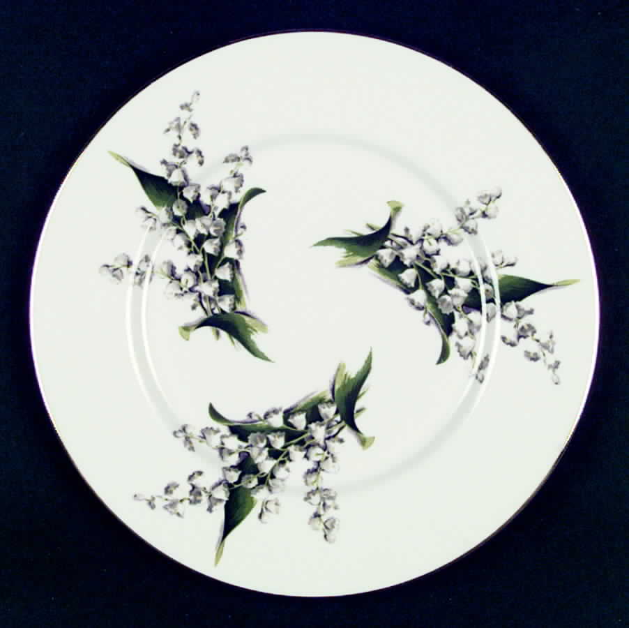 Lily of The Valley Dinner Plate by Fine Arts-1