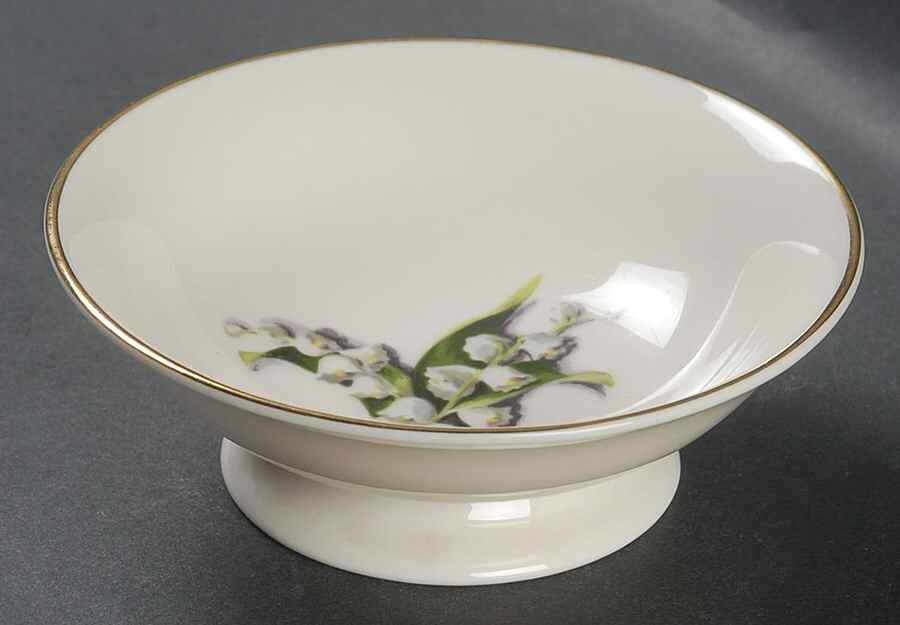 Lily of The Valley Individual Fruit/Dessert (Sauce) Bowl by Fine Arts-1
