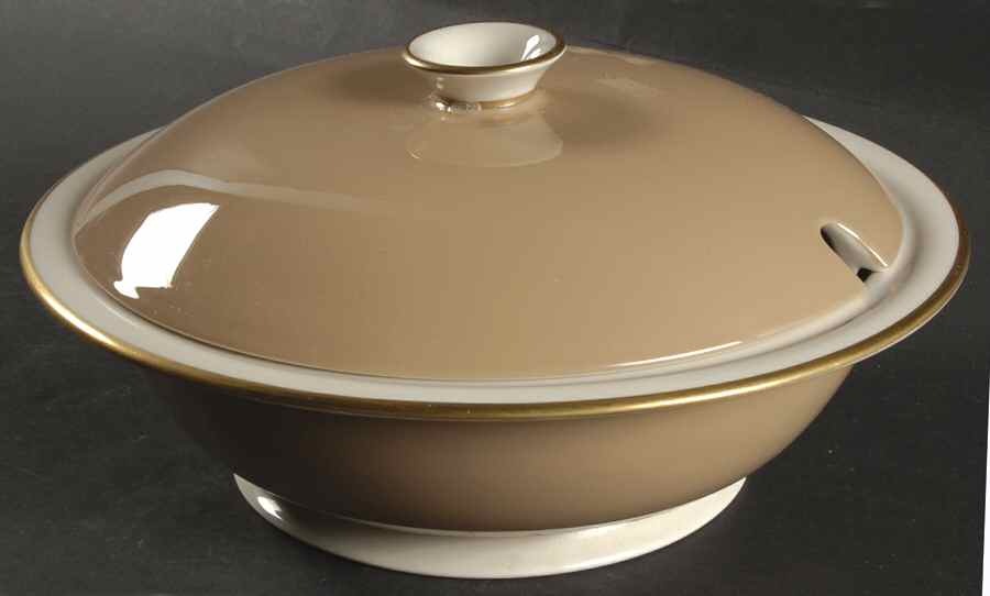 Mission Rose Round Covered Vegetable by Fine Arts-1