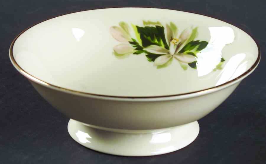 Orange Blossom & Gardenia Coupe Cereal Bowl by Fine Arts-1
