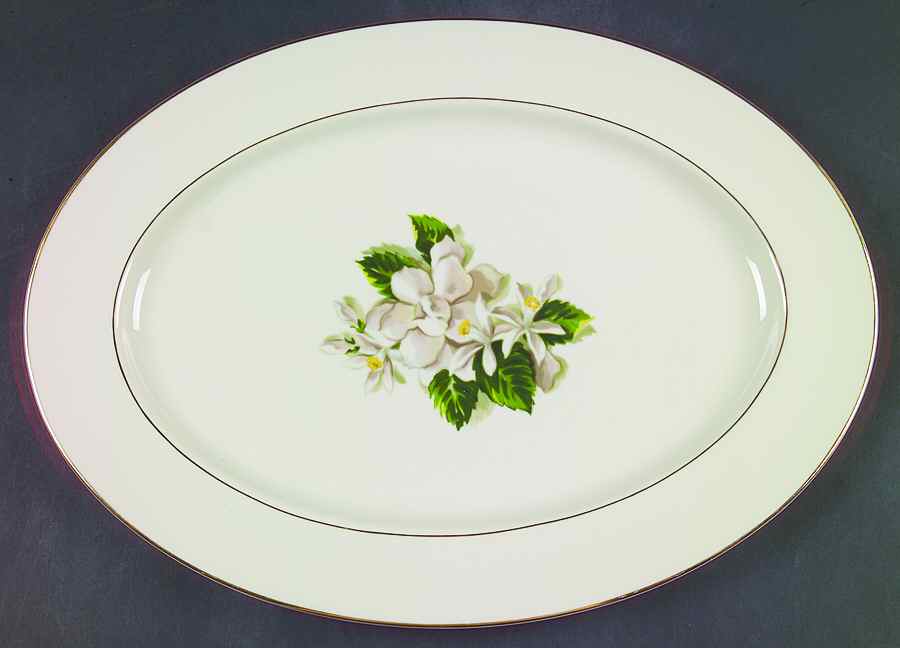 Remembrance 15" Oval Serving Platter by Fine Arts-1