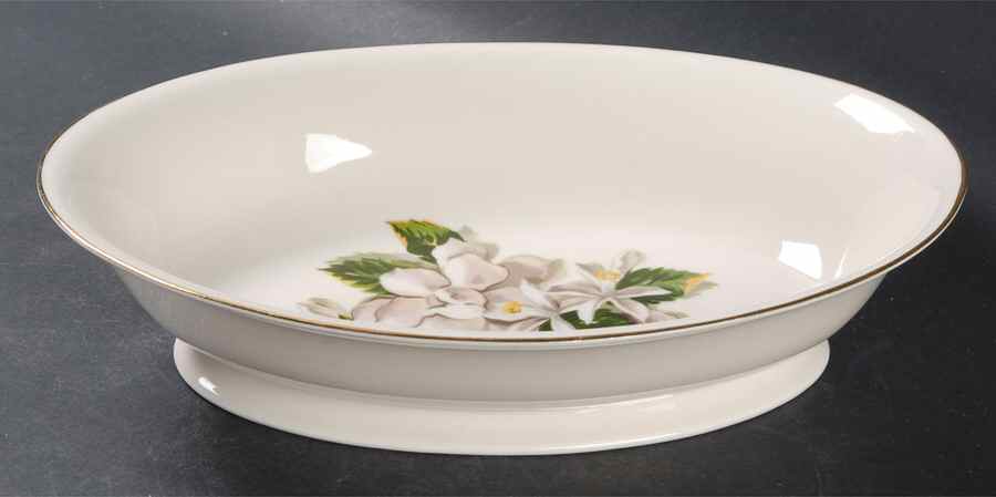 Remembrance 10" Oval Vegetable Bowl by Fine Arts-1