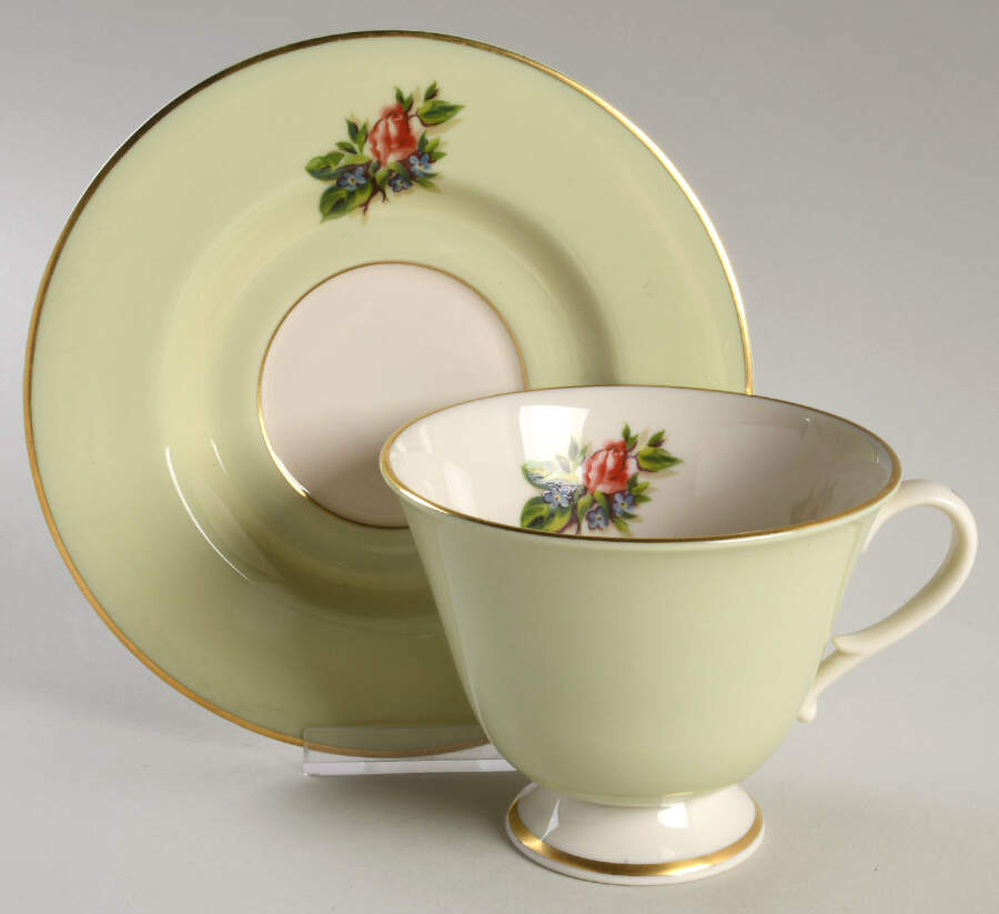 Romance Rose Oversized Cup & Saucer Set by Fine Arts-1