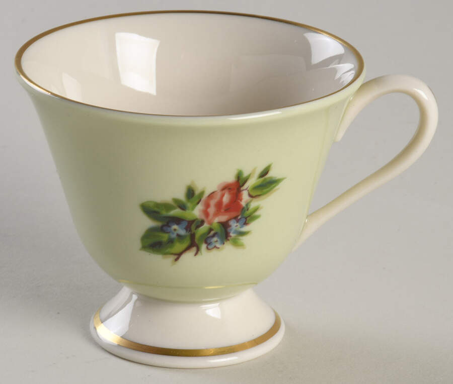 Romance Rose Footed Demitasse Cup by Fine Arts-1