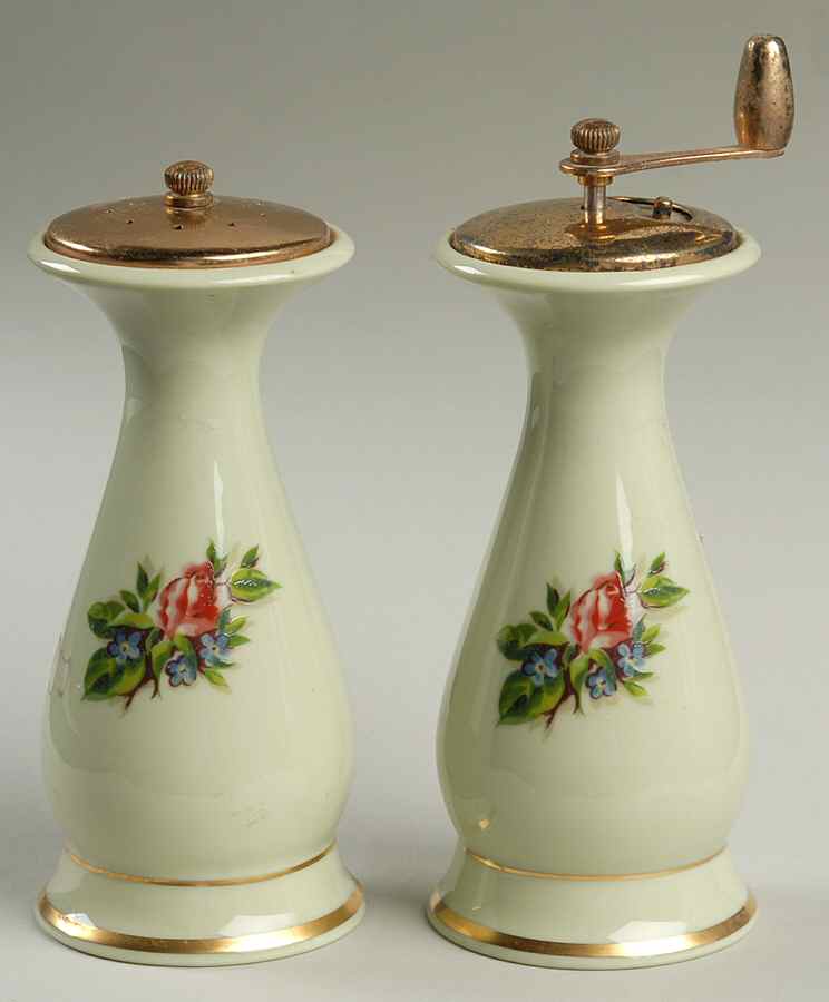 Romance Rose Salt Mill & Pepper Mill Set by Fine Arts-1