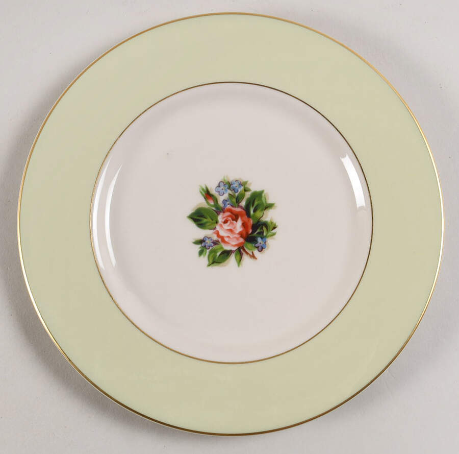 Romance Rose Salad Plate by Fine Arts-1