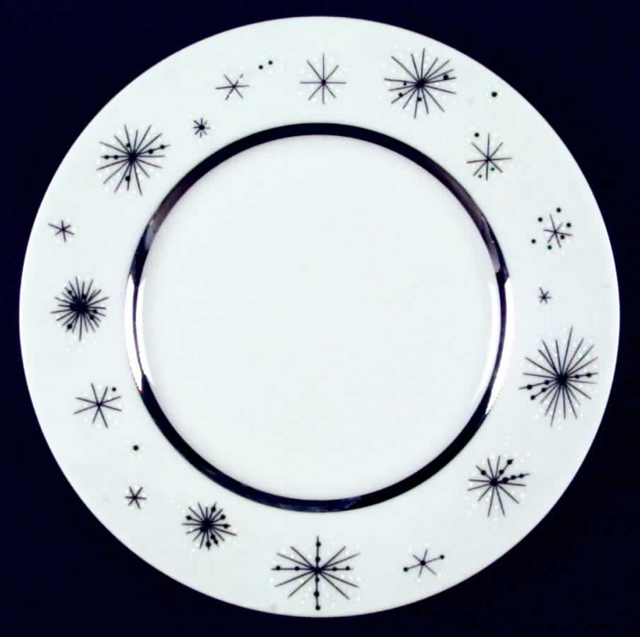 Romance of The Stars Cream Dinner Plate by Fine Arts-1