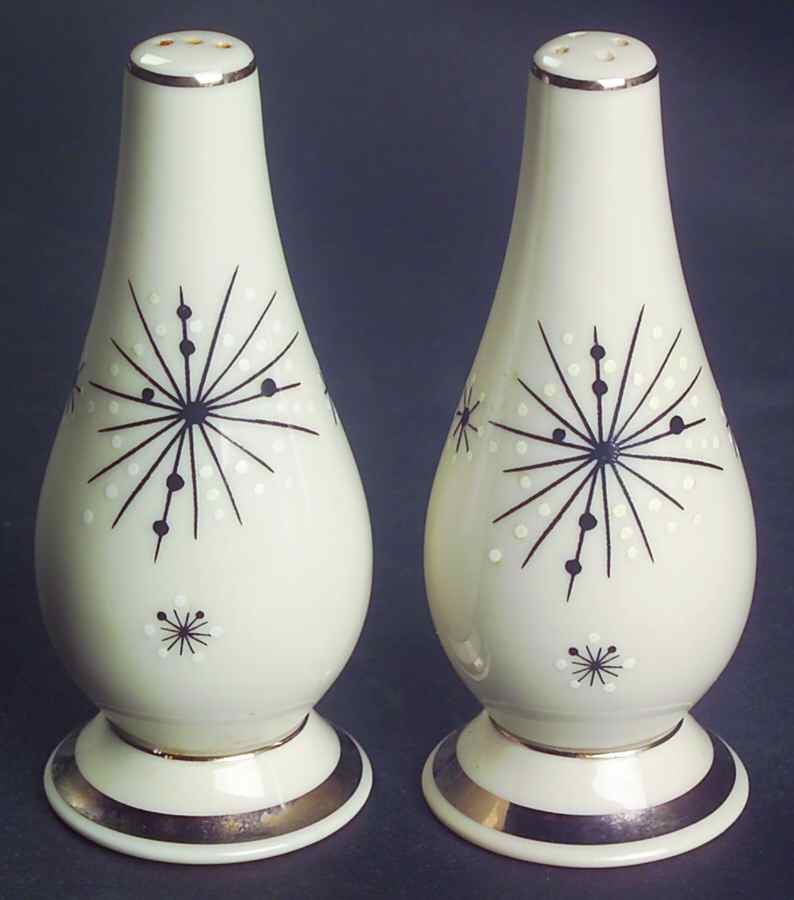 Romance of The Stars Cream Salt & Pepper Set by Fine Arts-1