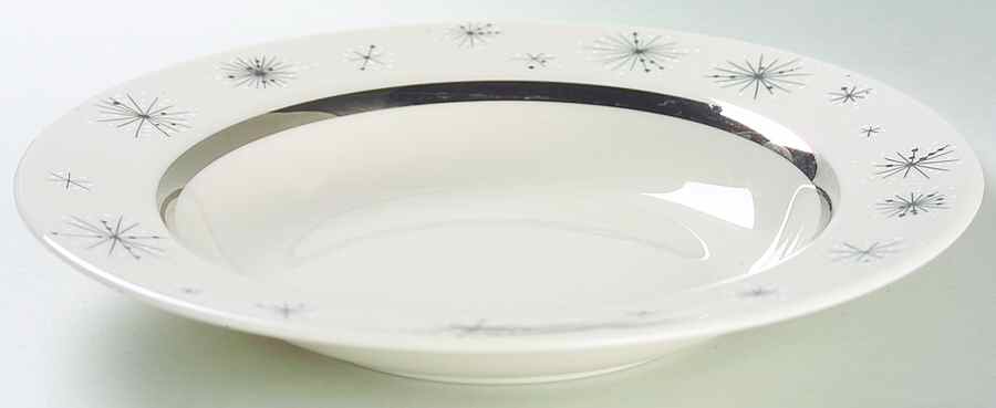 Romance of The Stars Cream Rim Soup Bowl by Fine Arts-1