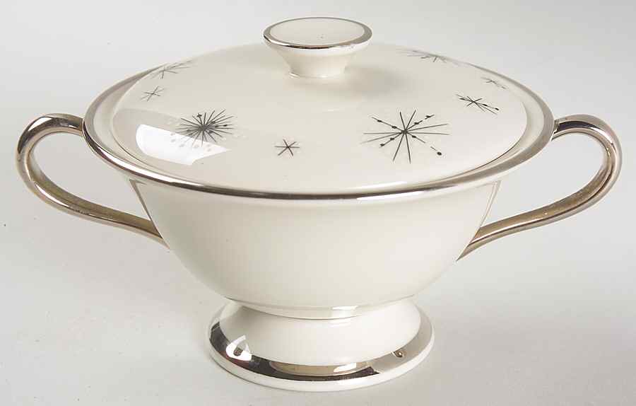 Romance of The Stars Cream Sugar Bowl & Lid by Fine Arts-1