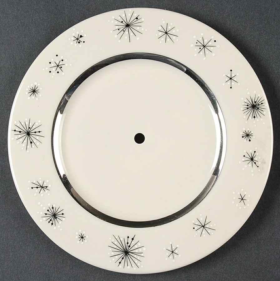 Romance of The Stars Cream Bread & Butter Plate for 3-Tiered Serving Tray by Fine Arts-1