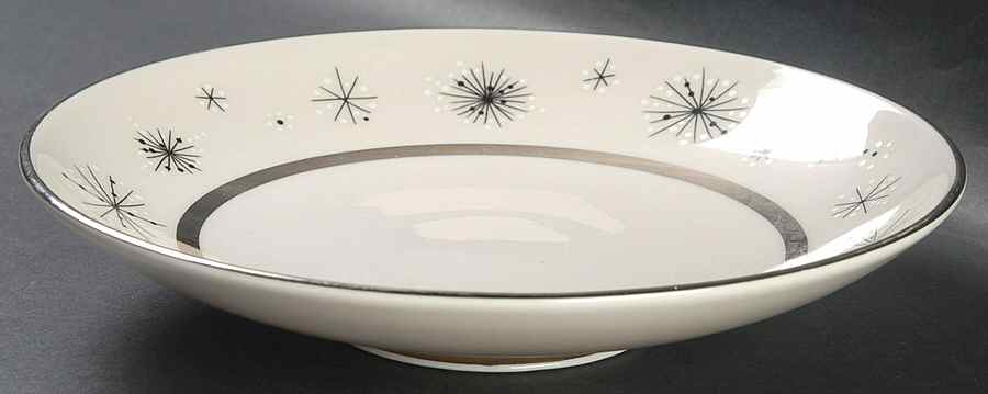 Romance of The Stars Cream Round Compote (Height X Width) by Fine Arts-1