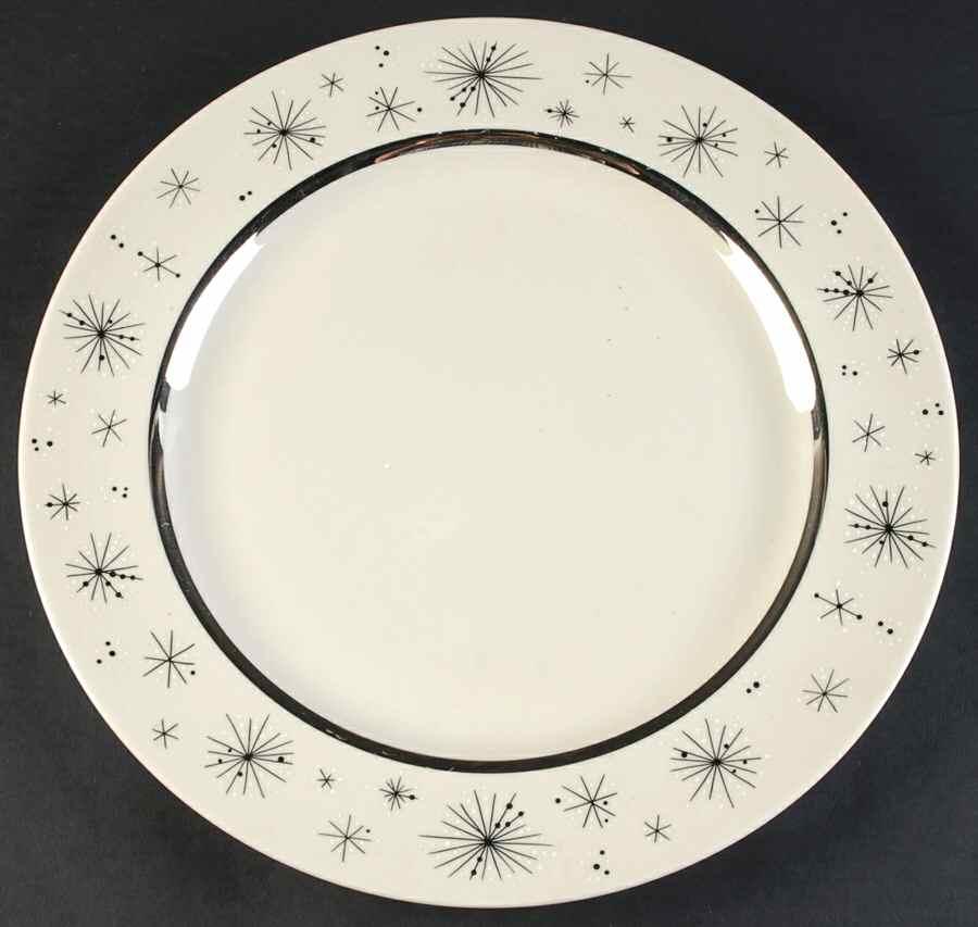 Romance of The Stars Cream 13" Chop Plate (Round Platter) by Fine Arts-1
