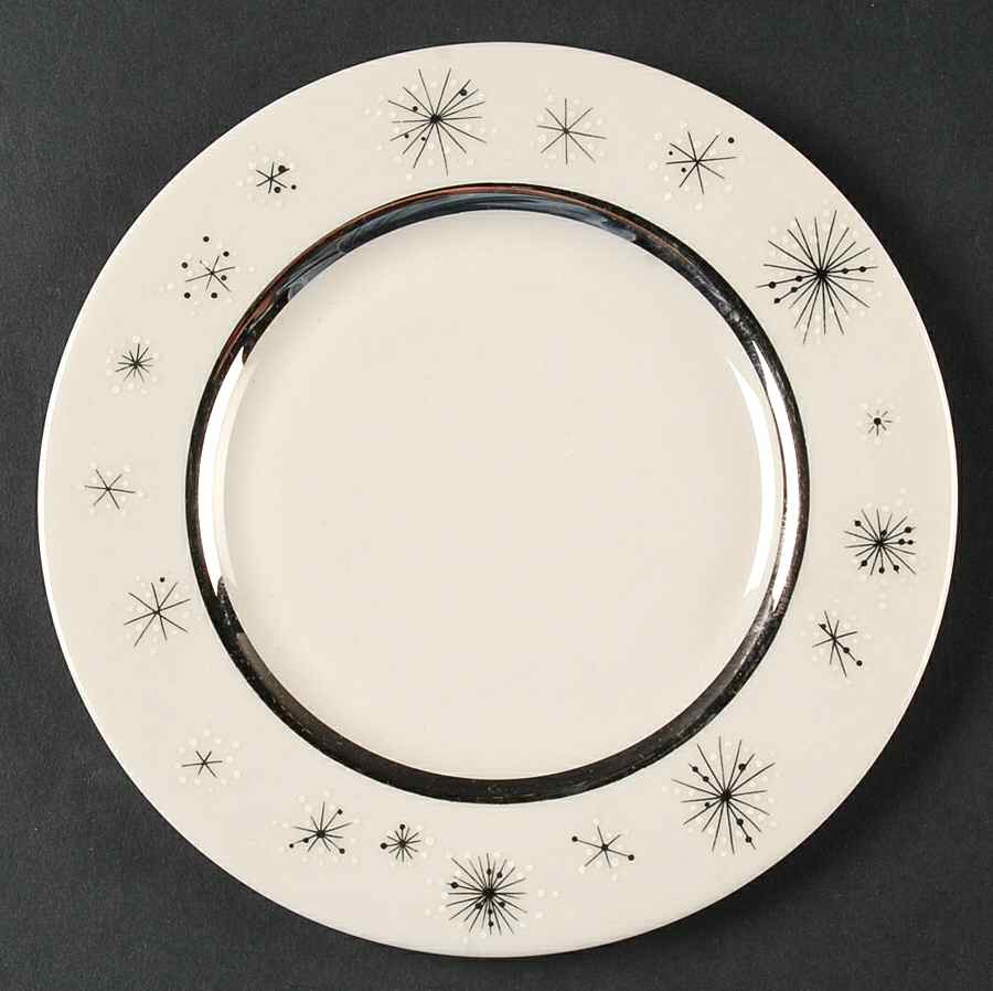 Romance of The Stars Cream Bread & Butter Plate by Fine Arts-1