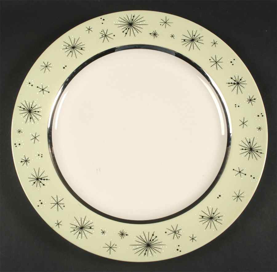 Romance of The Stars Green 13" Chop Plate (Round Platter) by Fine Arts-1