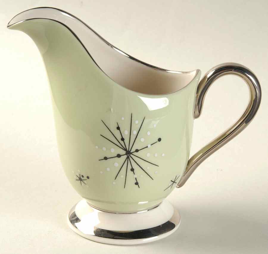 Romance of The Stars Green Creamer by Fine Arts-1