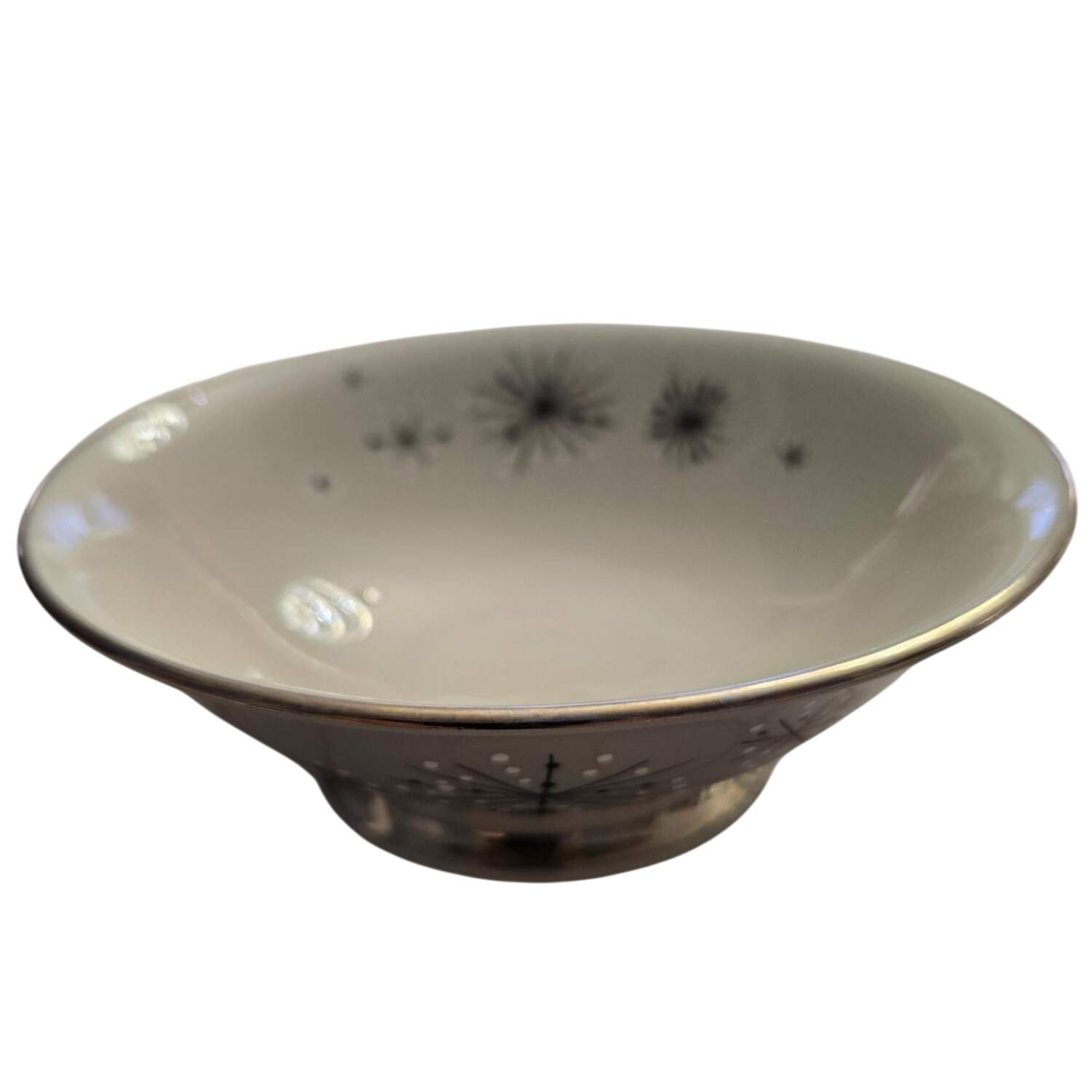 Romance of The Stars Grey Coupe Cereal Bowl by Fine Arts-1