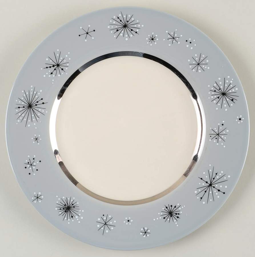 Romance of The Stars Grey Salad Plate by Fine Arts-1