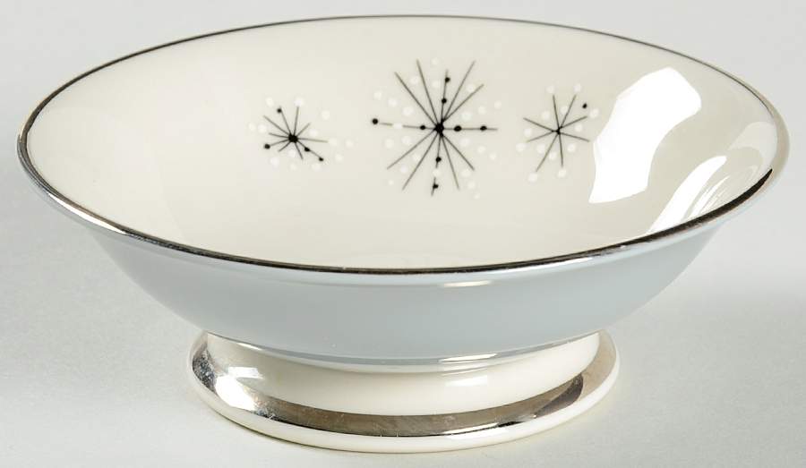 Romance of The Stars Grey Individual Fruit/Dessert (Sauce) Bowl by Fine Arts-1