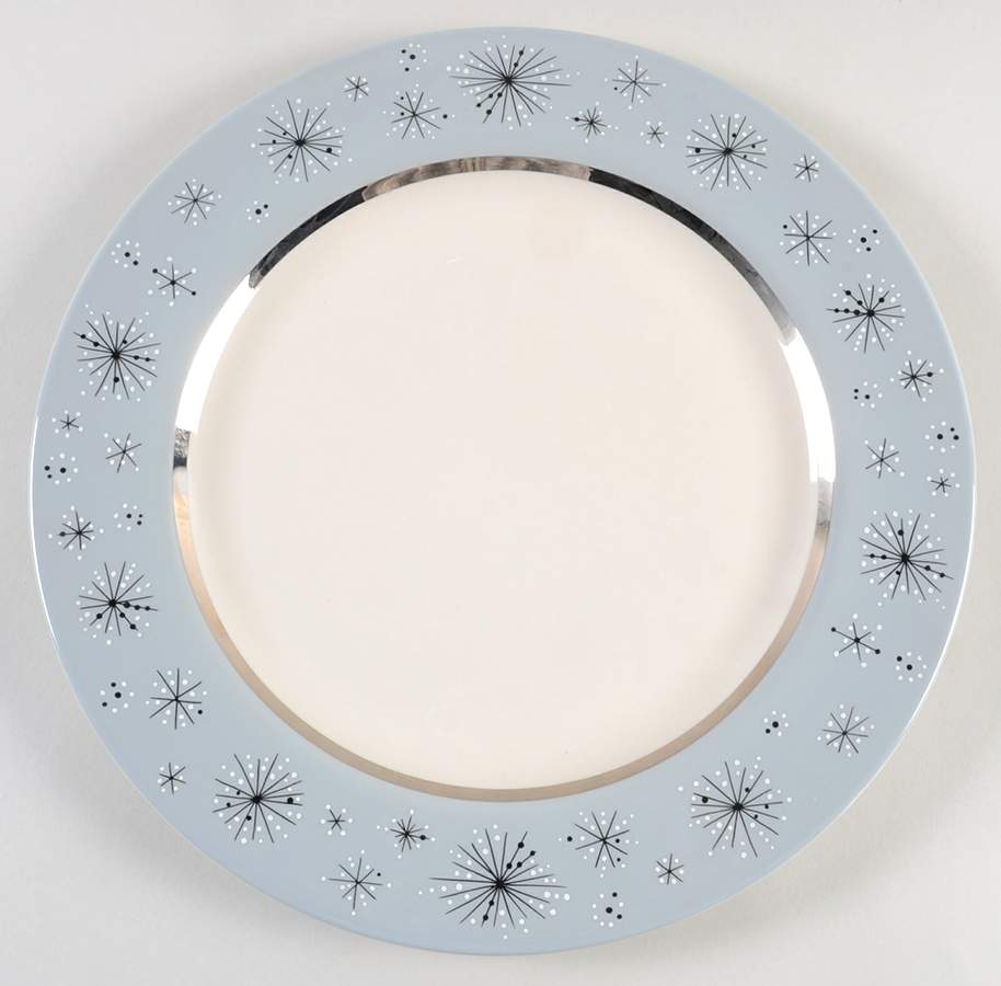 Romance of The Stars Grey 13" Chop Plate (Round Platter) by Fine Arts-1