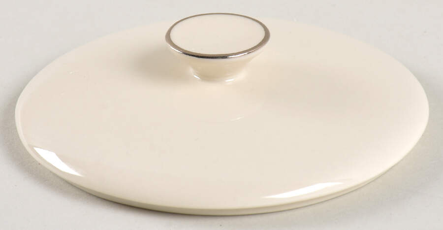 Spanish Lace White Lid for Sugar Bowl by Fine Arts-1