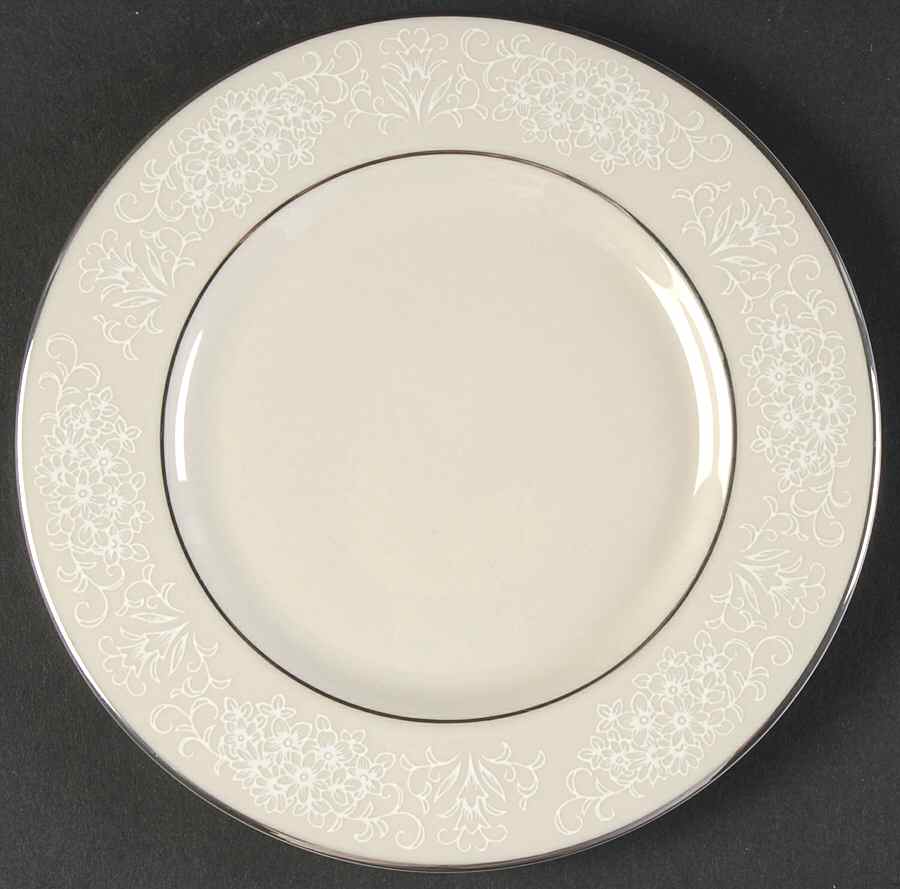 Spanish Lace White Bread & Butter Plate by Fine Arts-1
