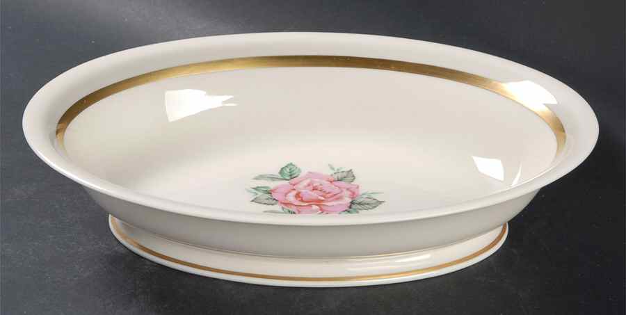 Sweetheart Rose 10" Oval Vegetable Bowl by Fine Arts-1