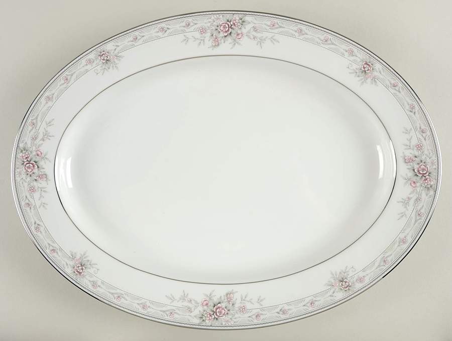 Tiffany 16" Oval Serving Platter by Fine Arts-1