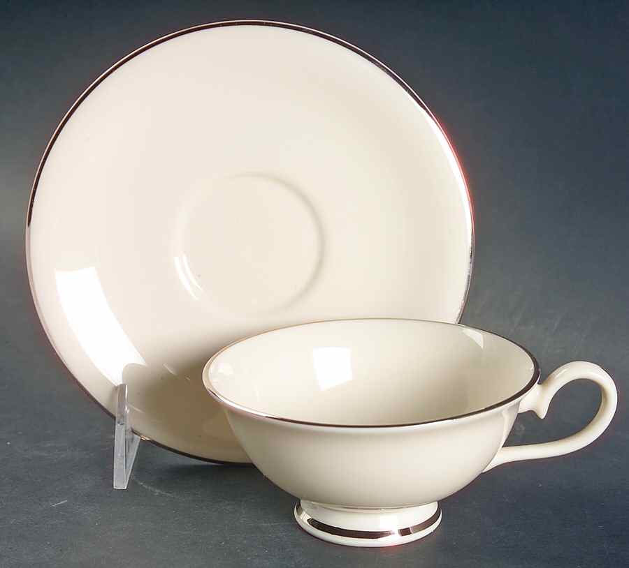 Tranquility Footed Cup & Saucer Set by Fine Arts-1