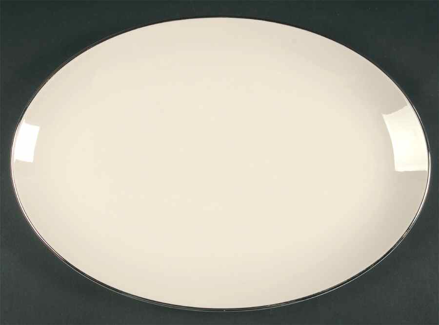 Tranquility 15" Oval Serving Platter by Fine Arts-1