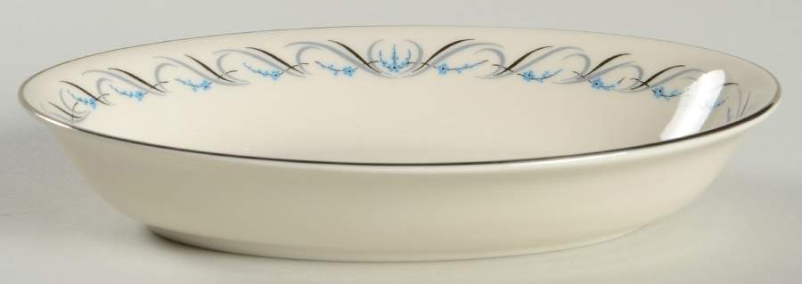 Waltz of Spring (Rim) 9" Oval Vegetable Bowl by Fine Arts-1
