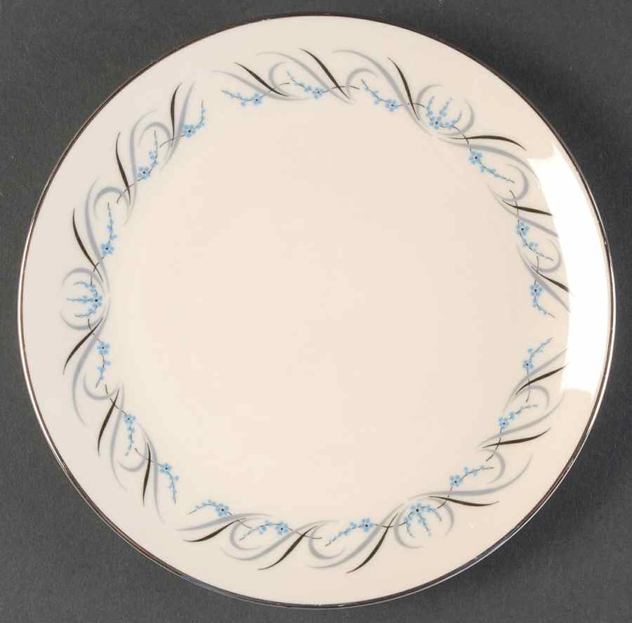 Waltz of Spring (Coupe) Bread & Butter Plate by Fine Arts-1