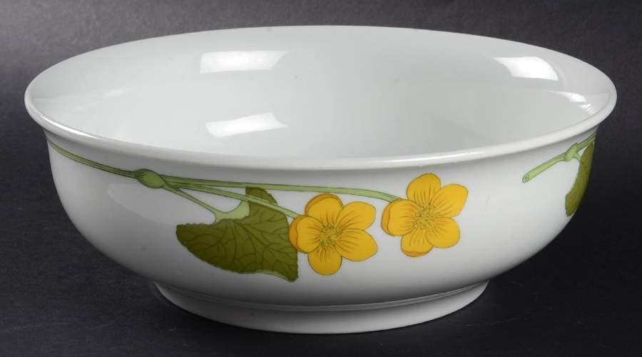 Bekkeblom 8" Round Vegetable Bowl by Figgjo (Norway)-1