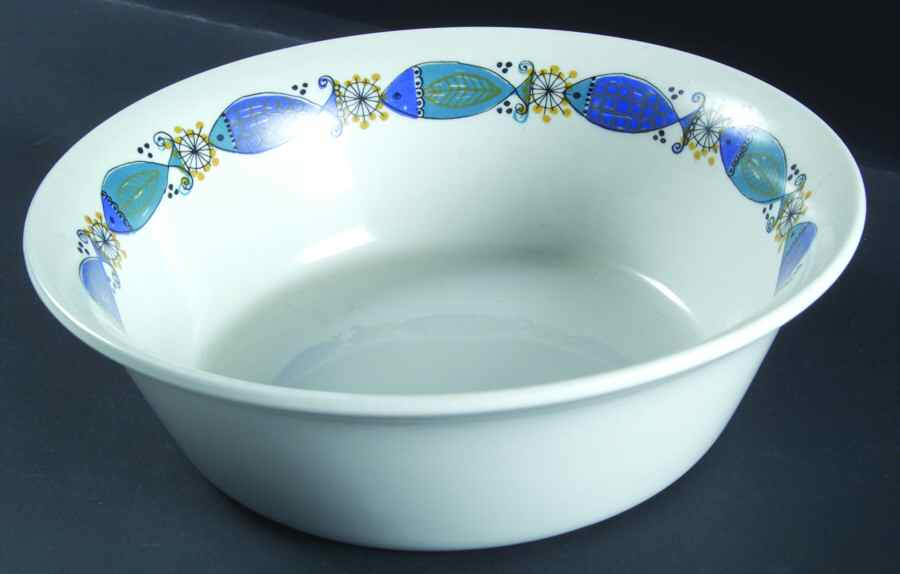 Clupea (Norway) 8" Round Baker by Figgjo (Norway)-1