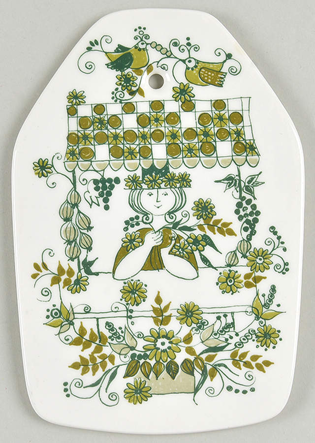 Market Plaque Wall by Figgjo (Norway)-1