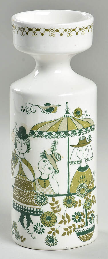 Market 7" Candlestick by Figgjo (Norway)-1