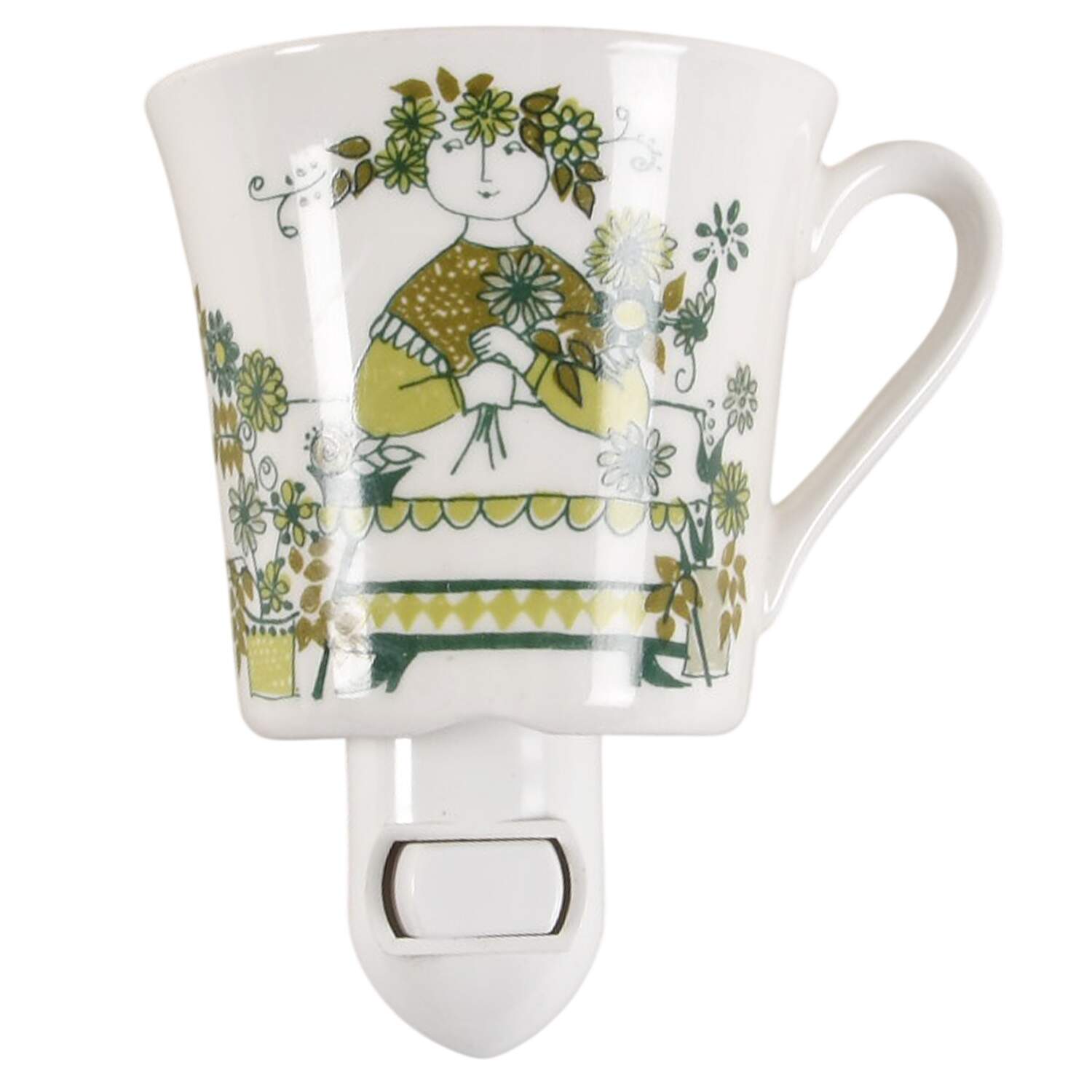 Market 1 5/8" + cup (H) Night Light/Cup HC by Figgjo (Norway)-1