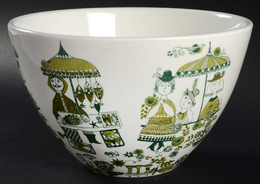 Market 8" Mixing Bowl by Figgjo (Norway)-1