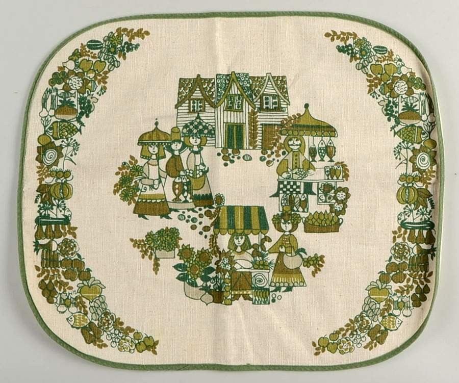 Market Cloth Placemat by Figgjo (Norway)-1
