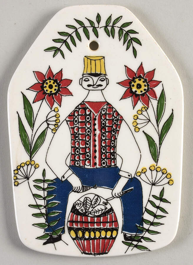 Saga Wall Plaque by Figgjo (Norway)-1