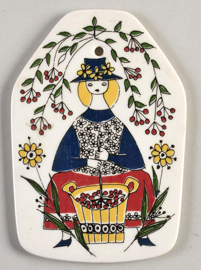 Saga Wall Plaque by Figgjo (Norway)-1