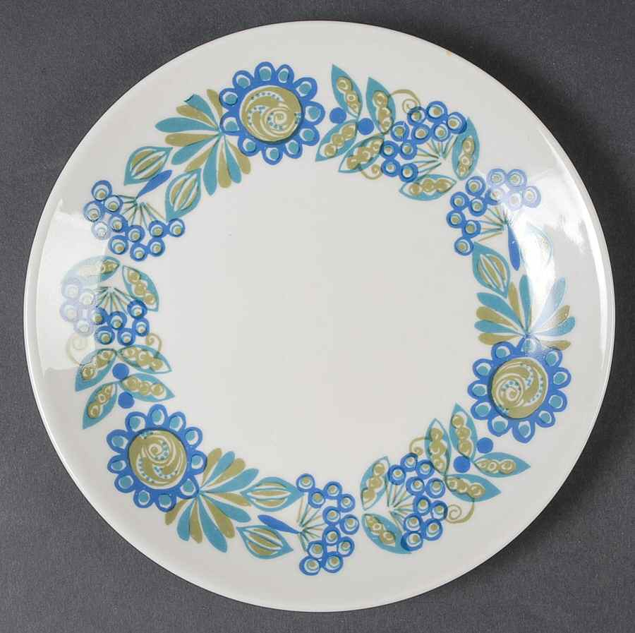 Turi Gramstad Oliver Salad Plate by Figgjo (Norway)-1