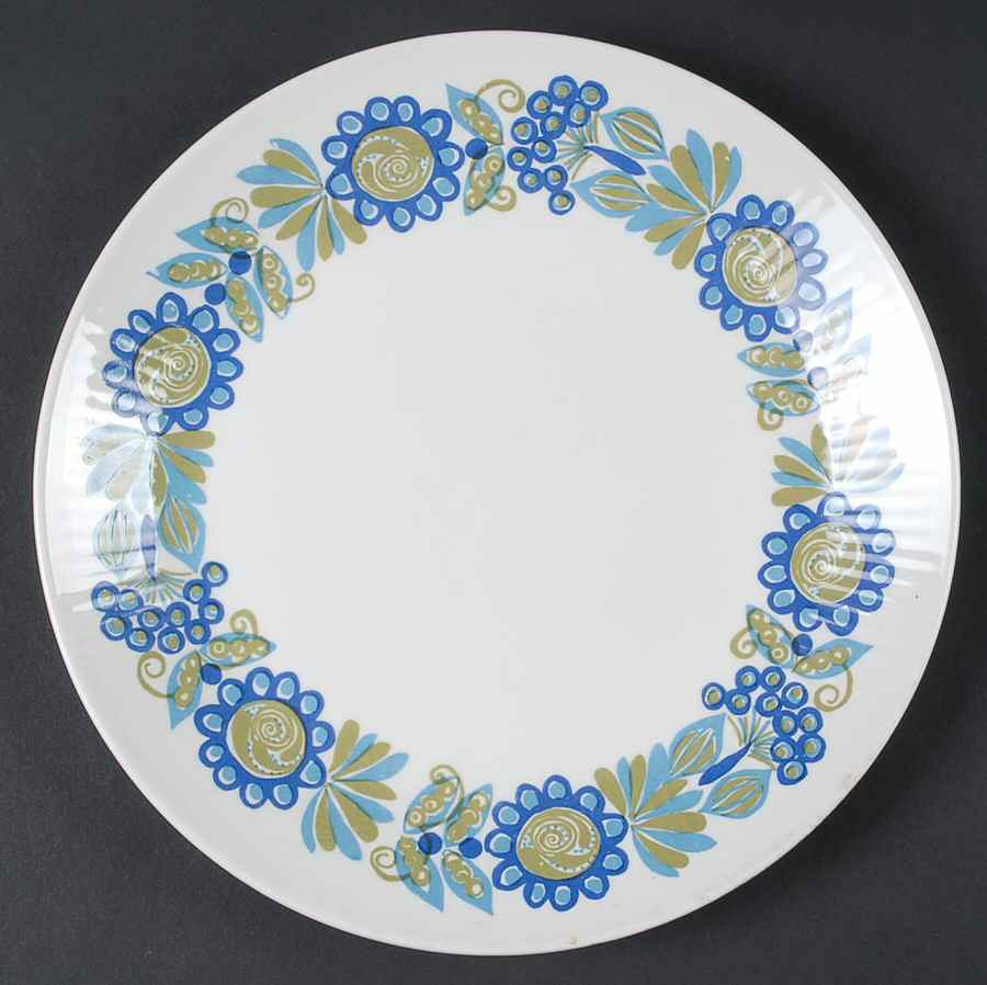 Turi Gramstad Oliver Luncheon Plate by Figgjo (Norway)-1