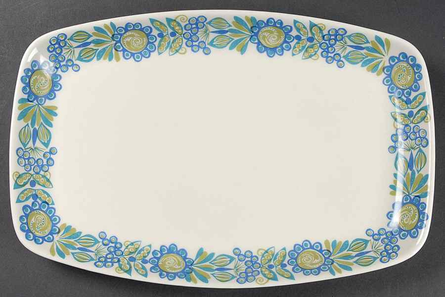 Turi Gramstad Oliver 13" Oval Serving Platter by Figgjo (Norway)-1