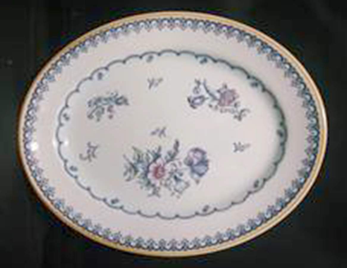 FIL2 11" Oval Serving Platter by S Fieldings & Co.-1
